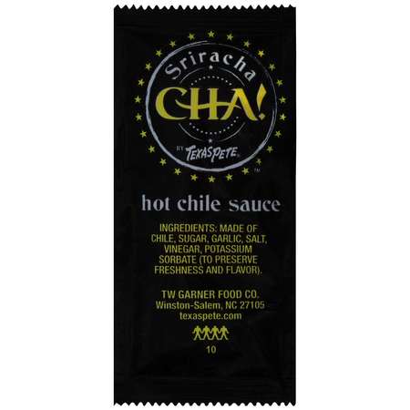 TEXAS PETE Texas Pete 7g Cha Sriracha Hot Chile Sauce, PK200 1.00523